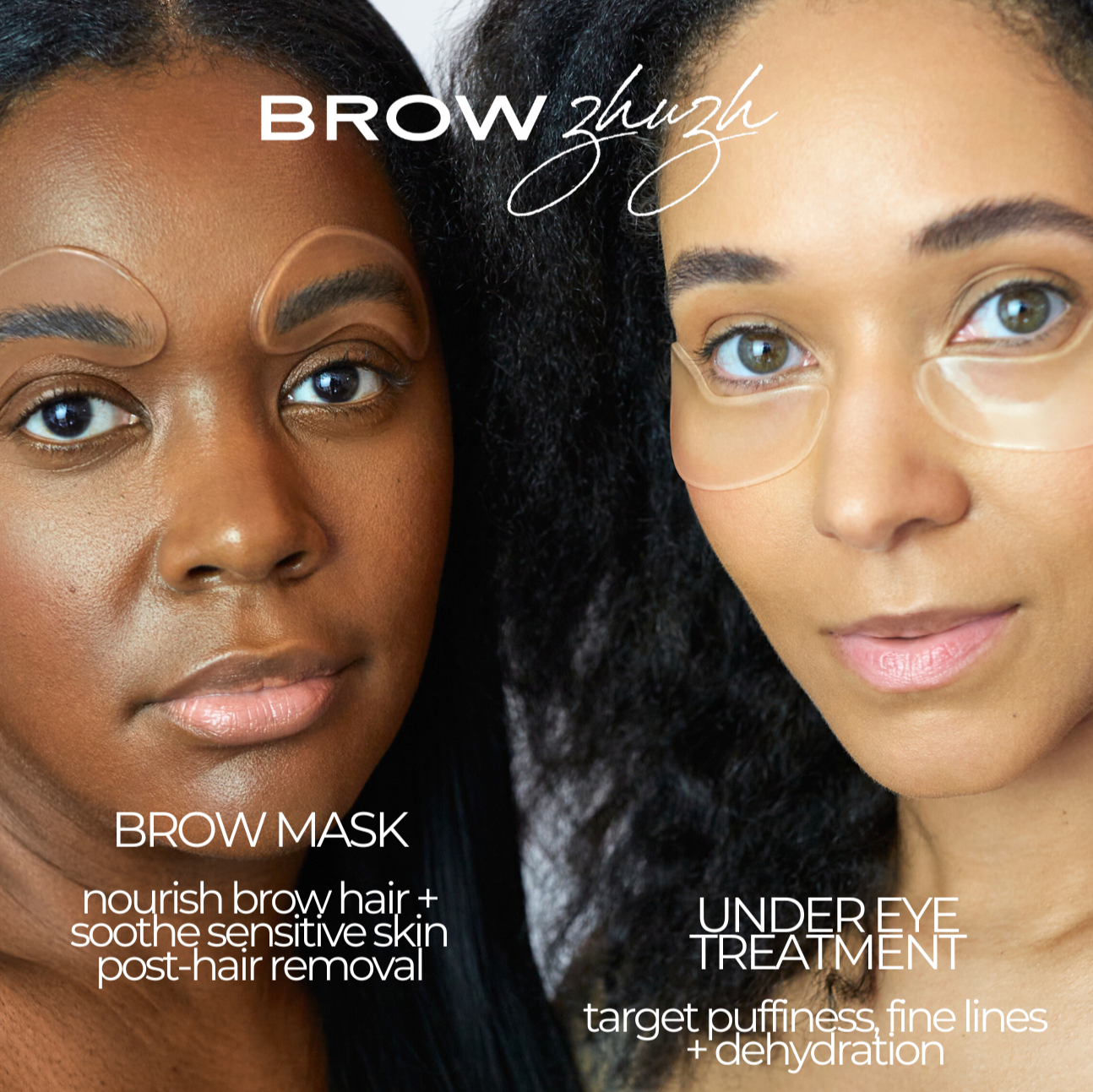 Brow Zhuzh Double Duty Under Eye and Eyebrow Treatment (5 Pack)