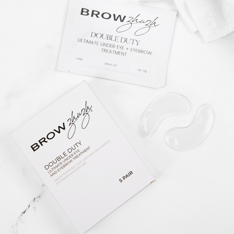 Brow Zhuzh Double Duty Under Eye and Eyebrow Treatment (5 Pack)